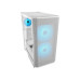 Cougar Airface Flo ARGB Midi-Tower, Weiss, ARGB, Glasfenster