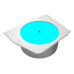 Cougar FV270 Rotating Platform A-RGB, Weiss Cougar FV270 Rotating Platform A-RGB, Weiss