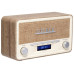 Denver DAB-18 lW DAB+ FM Retro Echtholzgehäuse Bluetooth AUX LCD Denver DAB-18 lW DAB+ FM Retro Echtholzgehäuse Bluetooth AUX LCD
