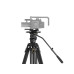 Tilta CT12 Cine Fluid Head 75 mm, 2-Stage Carbon Fiber Tripod Tilta CT12 Cine Fluid Head 75 mm, 2-Stage Carbon Fiber Tripod
