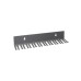 Adam Hall CABLE HOLDER Wandmontage, Stahl, Schwarz, 19 Aufnahmen Adam Hall CABLE HOLDER Wandmontage, Stahl, Schwarz, 19 Aufnahmen