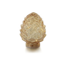 balthasar LED Dekozapfen PINE Gold balthasar LED Dekozapfen PINE Gold