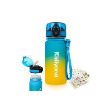 4Fresh Colourful Gradient Trinkflasche 350 ml Tritan Silikon 4Fresh Colourful Gradient Trinkflasche 350 ml Tritan Silikon