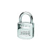 Abus 160 Silber Stahl