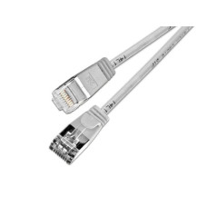 SLIM Slimpatchkabel RJ-45 - RJ-45, Cat 6, U/FTP, 5 m, Grau SLIM Slimpatchkabel RJ-45 - RJ-45, Cat 6, U/FTP, 5 m, Grau