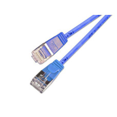 SLIM Slimpatchkabel RJ-45 - RJ-45, Cat 6, U/FTP, 20 m, Blau SLIM Slimpatchkabel RJ-45 - RJ-45, Cat 6, U/FTP, 20 m, Blau