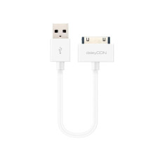 deleyCON USB 2.0-Kabel USB A - Apple Dock 30-Pin 0.15 m deleyCON USB 2.0-Kabel USB A - Apple Dock 30-Pin 0.15 m