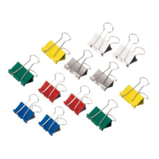 Maul Papierklemme Mauly 13 mm, 1 Stück, Mehrfarbig