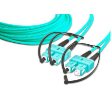 Lightwin LWL-Patchkabel Multimode SC – SC, OM3, Duplex, 2 m