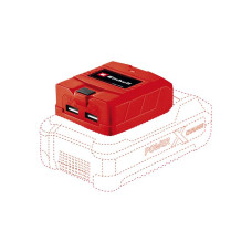 Einhell Adapter TE-CP 18 Li USB-Solo USB-Akku-Adapter