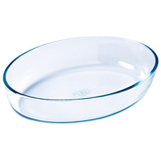 Pyrex Auflaufform 39 x 27 cm Oval, Transparent Pyrex Auflaufform 39 x 27 cm Oval, Transparent