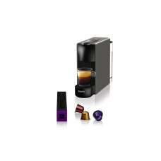 Krups Kaffeemaschine Nespresso Essenza Mini XN110B Grau/Schwarz