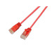 SLIM Slimpatchkabel RJ-45 - RJ-45, Cat 6, UTP, 1 m, Rot SLIM Slimpatchkabel RJ-45 - RJ-45, Cat 6, UTP, 1 m, Rot