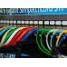 SLIM Slimpatchkabel RJ-45 - RJ-45, Cat 6, UTP, 0.15 m, Weiss