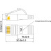 SLIM Slimpatchkabel RJ-45 - RJ-45, Cat 6, U/FTP, 5 m, Rot SLIM Slimpatchkabel RJ-45 - RJ-45, Cat 6, U/FTP, 5 m, Rot