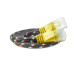 SLIM Slimpatchkabel RJ-45 - RJ-45, Cat 6, UTP, 0.5 m, Gelb SLIM Slimpatchkabel RJ-45 - RJ-45, Cat 6, UTP, 0.5 m, Gelb
