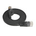 SLIM Slimpatchkabel RJ-45 - RJ-45, Cat 6, UTP, 0.15 m, Schwarz SLIM Slimpatchkabel RJ-45 - RJ-45, Cat 6, UTP, 0.15 m, Schwarz