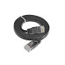 SLIM Slimpatchkabel RJ-45 - RJ-45, Cat 6, UTP, 0.15 m, Schwarz SLIM Slimpatchkabel RJ-45 - RJ-45, Cat 6, UTP, 0.15 m, Schwarz