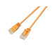 SLIM Slimpatchkabel RJ-45 - RJ-45, Cat 6, UTP, 0.5 m, Orange SLIM Slimpatchkabel RJ-45 - RJ-45, Cat 6, UTP, 0.5 m, Orange