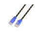 SLIM Slimpatchkabel RJ-45 - RJ-45, Cat 6, UTP, 0.25 m, Blau SLIM Slimpatchkabel RJ-45 - RJ-45, Cat 6, UTP, 0.25 m, Blau