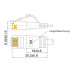 SLIM Slimpatchkabel RJ-45 - RJ-45, Cat 6, STP, 2 m, Grau