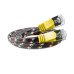 SLIM Slimpatchkabel RJ-45 - RJ-45, Cat 6, STP, 10 m, Gelb SLIM Slimpatchkabel RJ-45 - RJ-45, Cat 6, STP, 10 m, Gelb