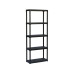 Art Plast Regal T5 Kunststoff, Schwarz