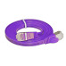 SLIM Slimpatchkabel RJ-45 - RJ-45, Cat 6, STP, 0.15 m, Violett SLIM Slimpatchkabel RJ-45 - RJ-45, Cat 6, STP, 0.15 m, Violett