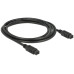 Delock FireWire-Kabel 800Mbps 9Pin-9Pin 2 m
