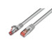 Wirewin Patchkabel  Cat 6, S/FTP, 0.25 m, Grau