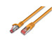 Wirewin Patchkabel Cat 6, S/FTP, 0.25 m, Orange Wirewin Patchkabel Cat 6, S/FTP, 0.25 m, Orange