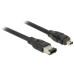 Delock FireWire-Kabel 800Mbps 6Pin-4Pin 3 m Delock FireWire-Kabel 800Mbps 6Pin-4Pin 3 m