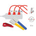 Label-the-cable Kabelbeschriftung MINI TAGS Farbig mit Beschriftungsfeld