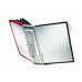 DURABLE Dokumentenhalter Sherpa WALL A4 Rot/Schwarz