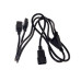 equip Y-Gerätekabel 1.6 m C13-C14 equip Y-Gerätekabel 1.6 m C13-C14