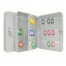 WEDO Schlüsselschrank mit Schlüsselöffnung, 110 Schlüssel
