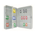 WEDO Schlüsselschrank mit Schlüsselöffnung, 110 Schlüssel