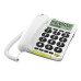 Doro Tischtelefon PhoneEasy 312cs Weiss Doro Tischtelefon PhoneEasy 312cs Weiss
