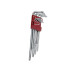 Kraftwerk Winkelschlüssel-Set T10-T50 Torx, Lang