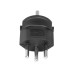 Max Hauri Fixadapter SchuKo Konturenstecker – T12 schwarz