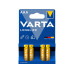 Varta Batterie Longlife AAA 4 Stück Varta Batterie Longlife AAA 4 Stück