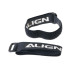 ALIGN Schlaufenband 20 x 260 mm Schwarz, 2 Stück