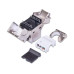 Wirewin Keystone-Modul Cat.6A, RJ-45, STP 90° gewinkelt Wirewin Keystone-Modul Cat.6A, RJ-45, STP 90° gewinkelt