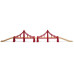BRIO Eisenbahn Hängebrücke BRIO Eisenbahn Hängebrücke
