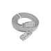 SLIM Slimpatchkabel Cat 6, UTP, 5 m, Grau