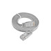 SLIM Slimpatchkabel Cat 6, UTP, 20 m, Grau