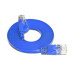 SLIM Slimpatchkabel Cat 6, UTP, 20 m, Blau