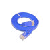 SLIM Slimpatchkabel Cat 6, UTP, 25 m, Blau