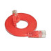 SLIM Slimpatchkabel Cat 6, UTP, 10 m, Rot