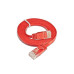 SLIM Slimpatchkabel Cat 6, UTP, 10 m, Rot